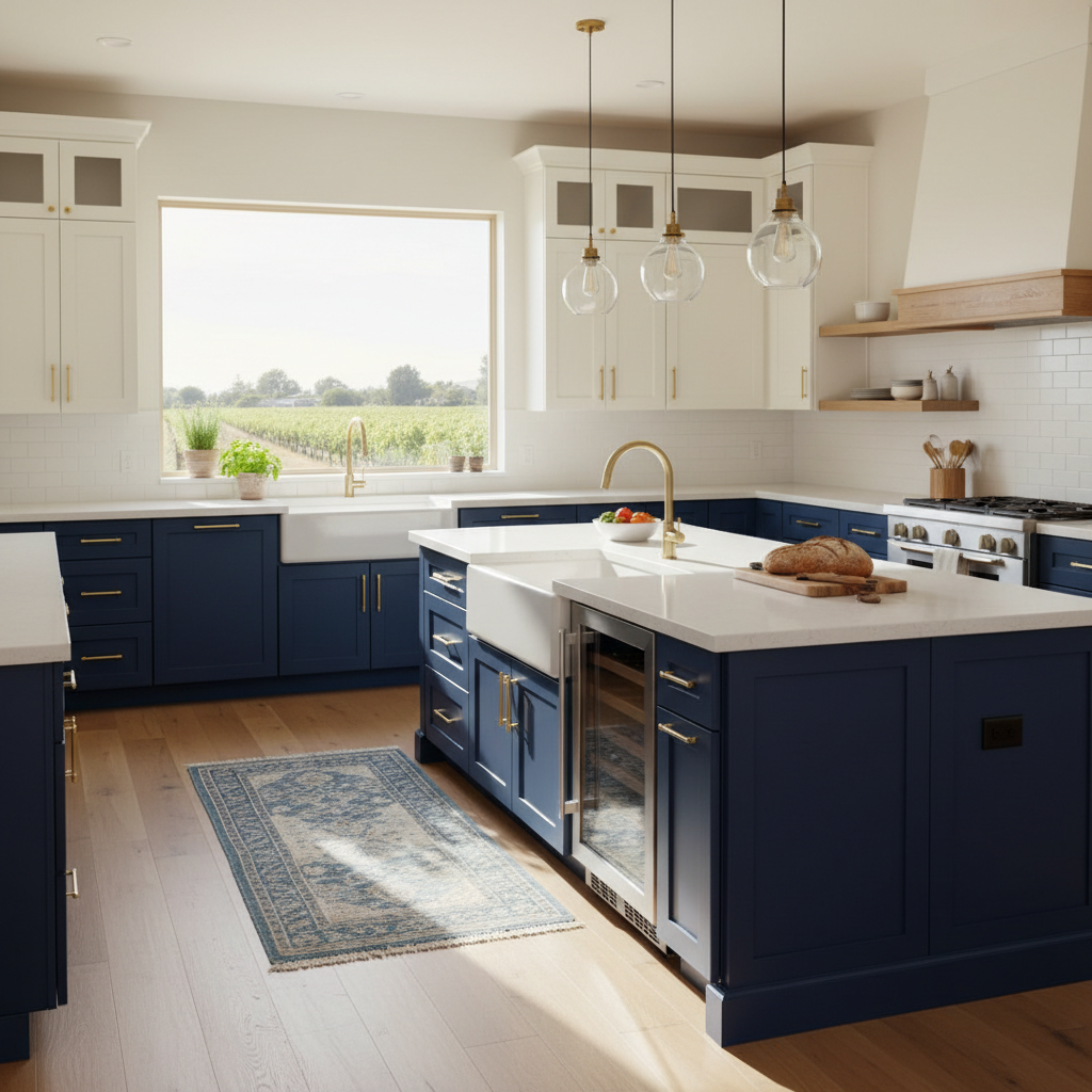 Why Two-Tone Cabinets Are the New Trend in Remodeling Temecula Kitchens